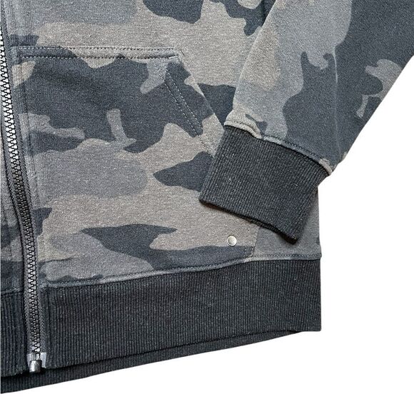 PRANA Cozy Up Hoodie Jacket Camo Size Medium - Picture 5 of 6